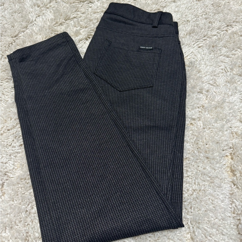 Gray and Black Womens Dress Pants